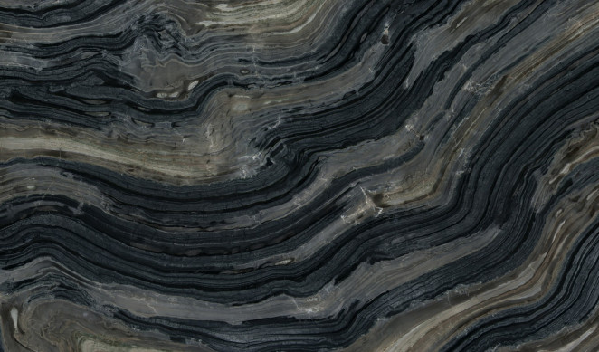 Venezia Stone Мрамор Silver Wave Brown Leather 20Mm