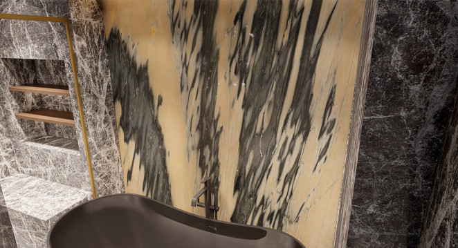 Venezia Stone Мрамор Royal Rosa 20Mm