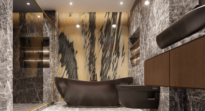 Venezia Stone Мрамор Royal Rosa 20Mm