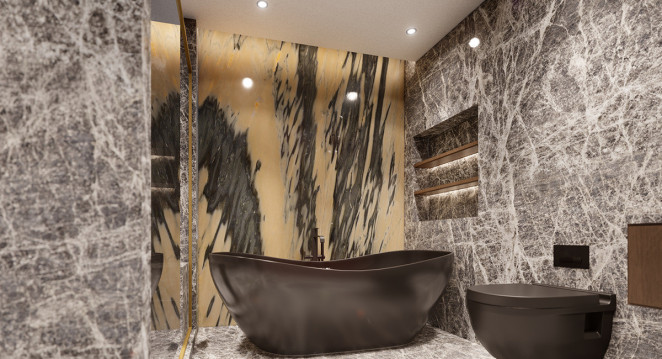 Venezia Stone Мрамор Royal Rosa 20Mm