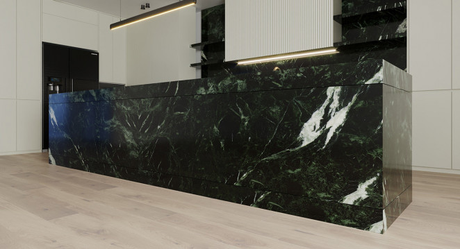 Venezia Stone Мрамор Veria Green Honed 20Mm