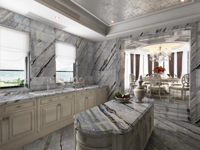 Venezia Stone Мрамор Blue River 20Mm
