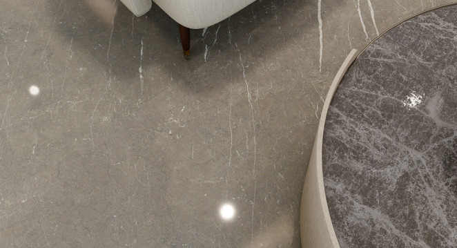 Venezia Stone Мрамор Cyprus Grey Leather 20Mm