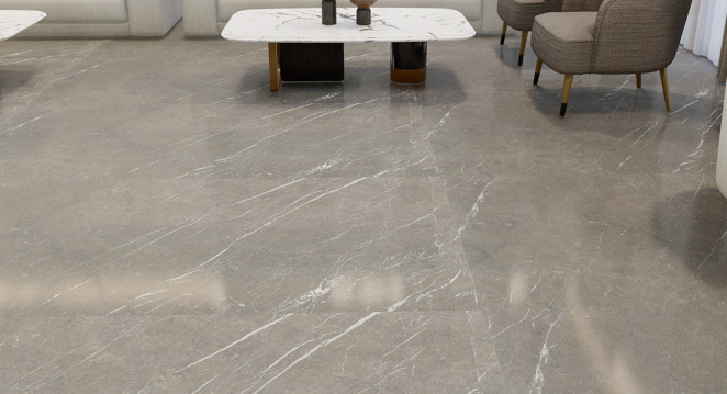 Venezia Stone Мрамор Cyprus Grey Leather 20Mm