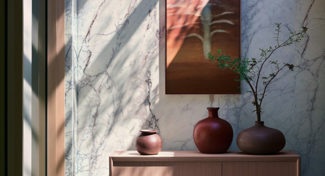 Venezia Stone Мрамор Breccia Viola Honed 20Mm