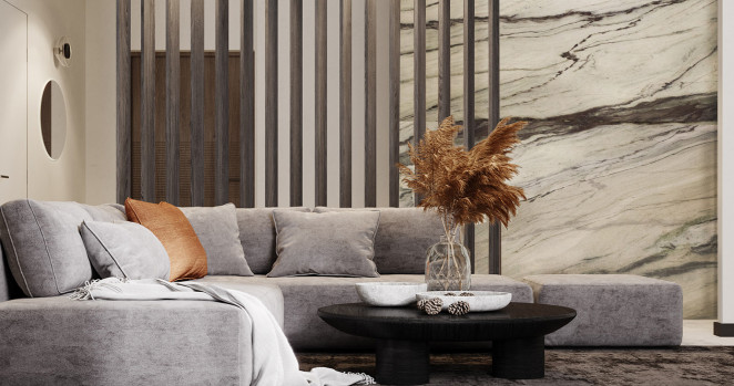 Venezia Stone Мрамор Mount Brown 20Mm