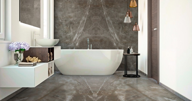 Venezia Stone Мрамор Zeus Grey Leather 20Mm