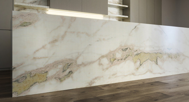 Venezia Stone Мрамор Karibib Fantasy Pink 20Mm