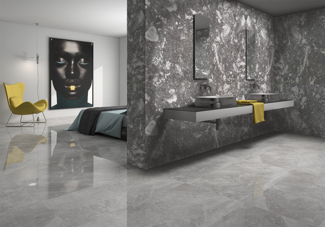 Venezia Stone Мрамор Super Grey 20Mm