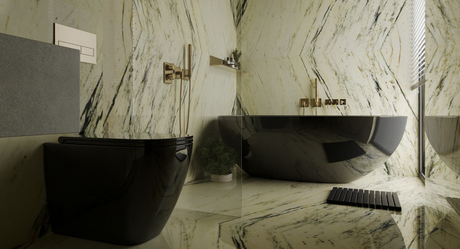 Venezia Stone Мрамор Calacatta Oriental 20Mm