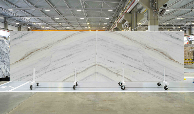 Venezia Stone Мрамор Bianco Covelano Honed 20Mm