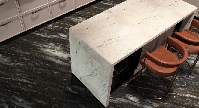 Venezia Stone Кварцит Pacific White 20Mm