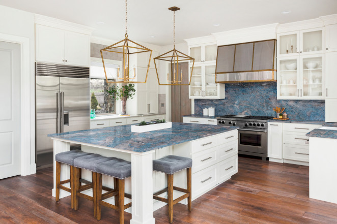 Venezia Stone Кварцит Supreme Blue 20Mm