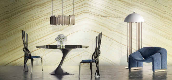Venezia Stone Кварцит Macaubas Gold 20Mm