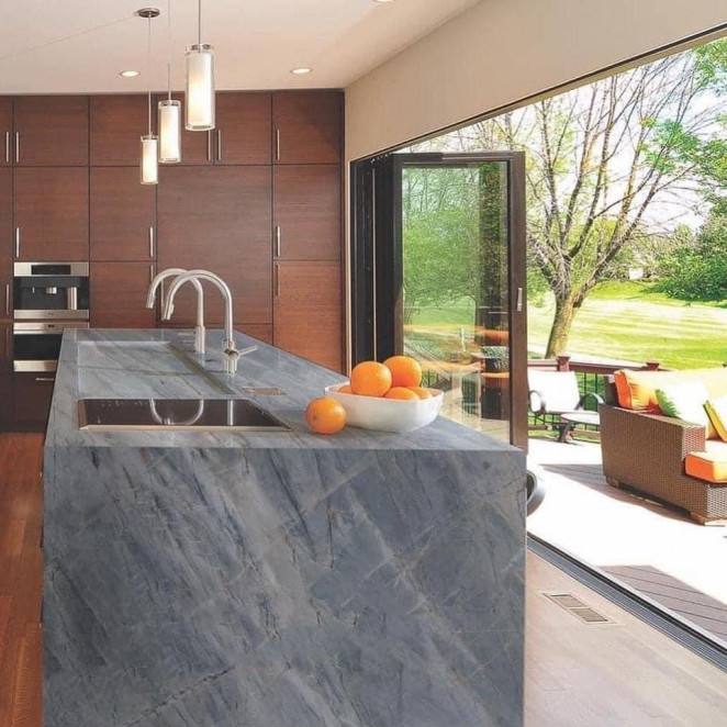 Venezia Stone Кварцит Ijen Blue 20Mm