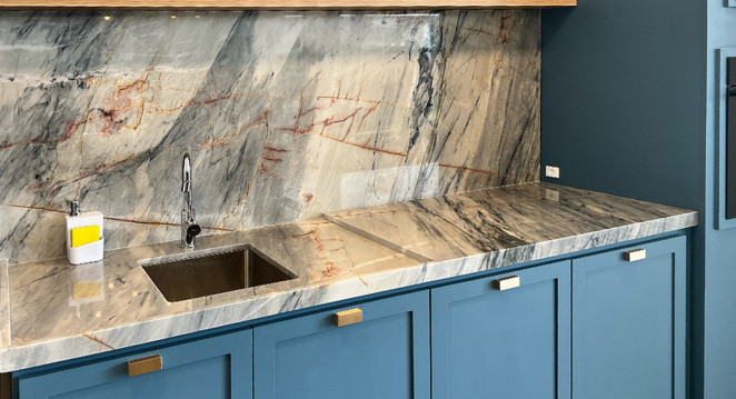 Venezia Stone Кварцит Ijen Blue 20Mm