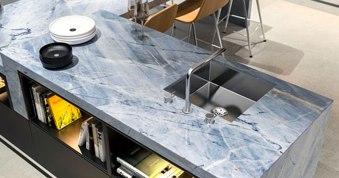 Venezia Stone Кварцит Ijen Blue 20Mm