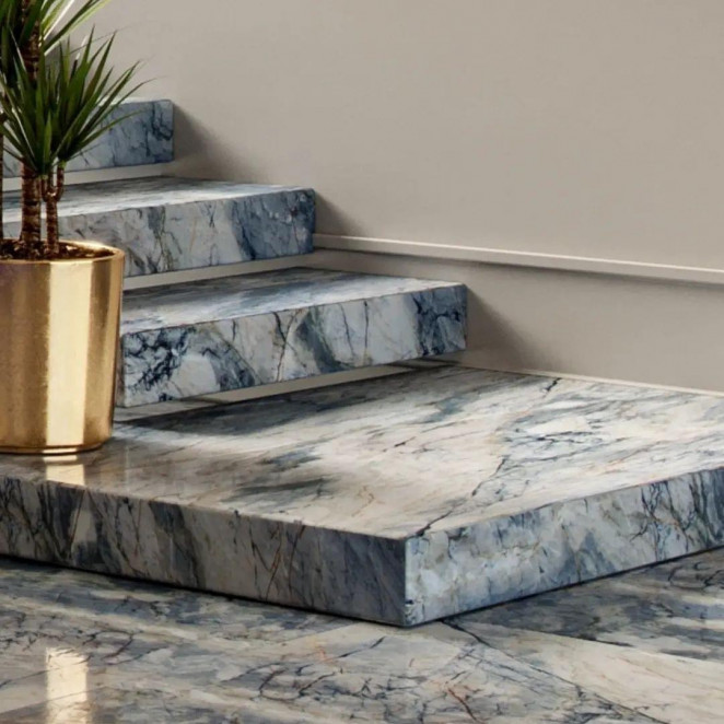 Venezia Stone Кварцит Ijen Blue 20Mm