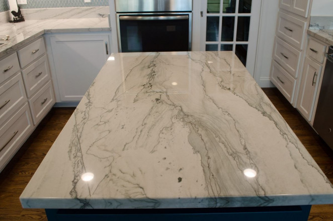 Venezia Stone Кварцит Opus White 20Mm