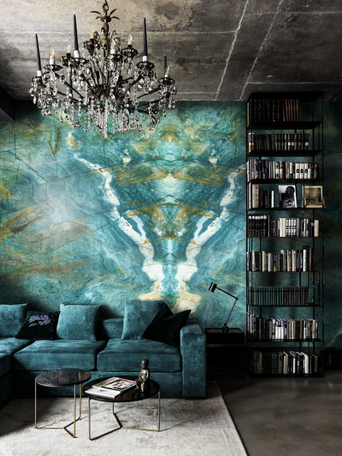 Venezia Stone Кварцит New Louise Blue 20Mm