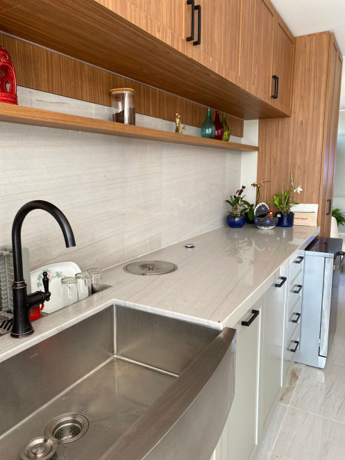 Venezia Stone Кварцит Diamond White Honed 20Mm