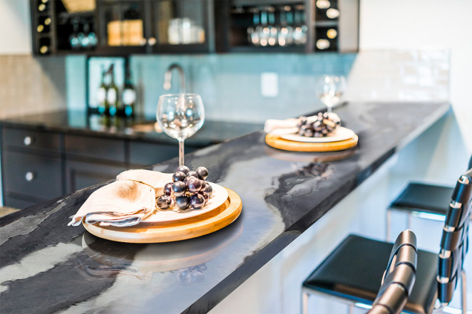 Venezia Stone Кварцит Triumph Blue 20Mm
