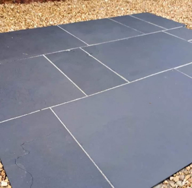 Venezia Stone Сланец Black Antique 20Mm