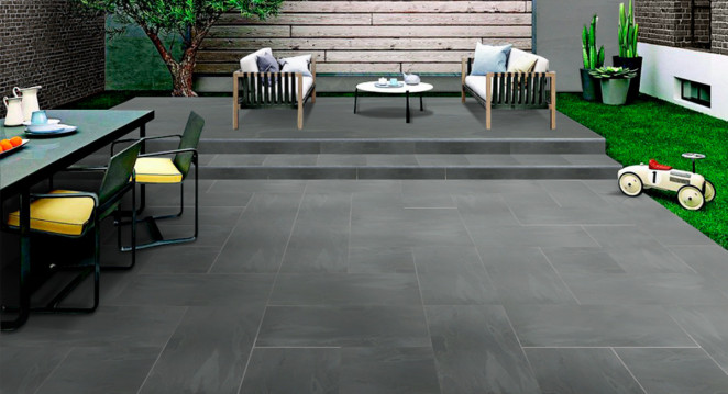 Venezia Stone Сланец Silver Grey Колотая С Двух Сторон 600X300 12Mm