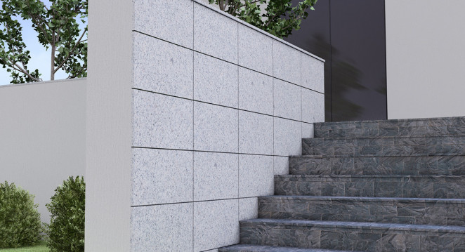 Venezia Stone NEW Гранит Bella White New Бордюр Пиленный 1000X200 80Mm