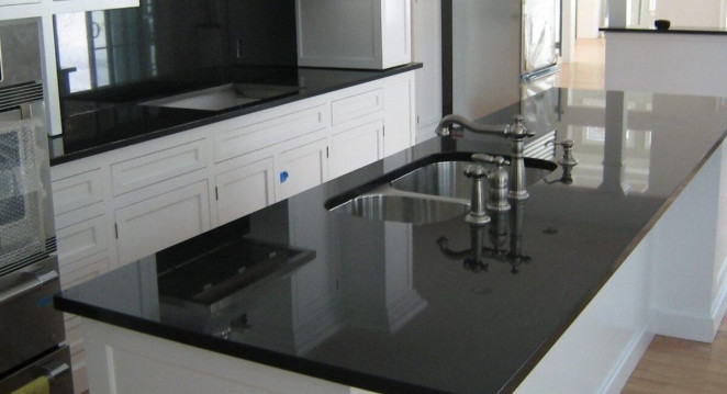 Venezia Stone Гранит Absolute Black 30Mm