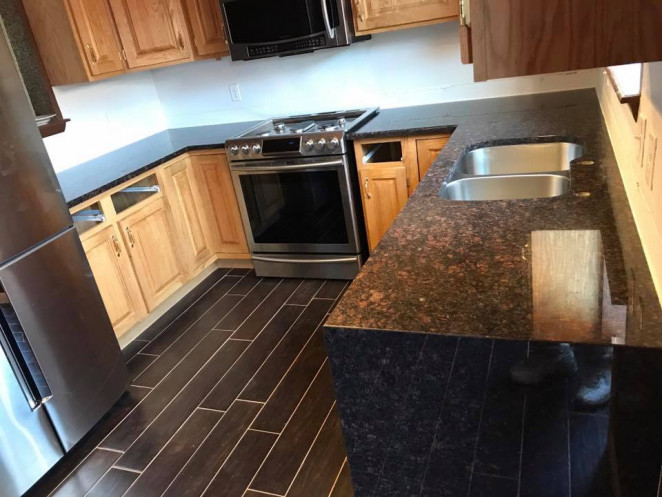 Venezia Stone Гранит Tan Brown Полоса 30Mm