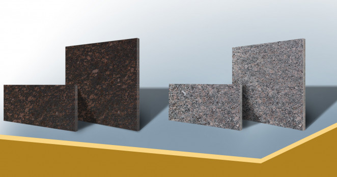 Venezia Stone Гранит Tan Brown Полоса Термообработка 30Mm