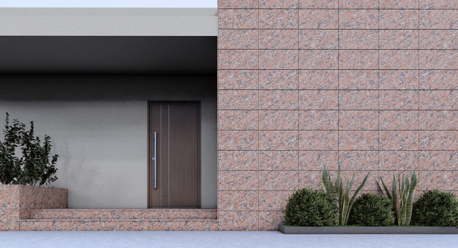 Venezia Stone Гранит Maple Red Hb Полоса 30Mm
