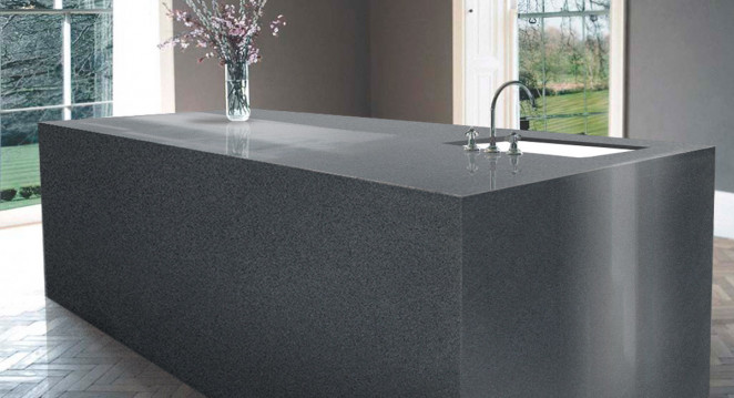Venezia Stone Гранит Sesame Black Пескоструйка 30Mm