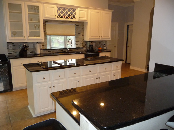 Venezia Stone Гранит Black Galaxy 30Mm