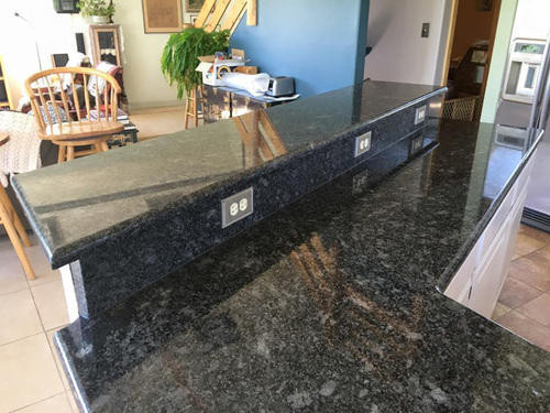 Venezia Stone Гранит Steel Grey Leather И Полировка Двусторонняя 20Mm