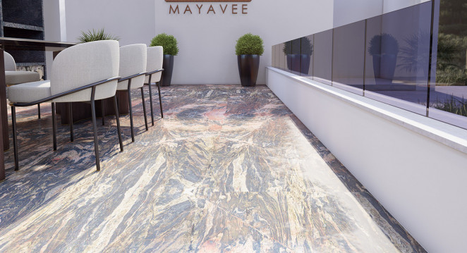 Venezia Stone Гранит Lava Oro Полоса 20Mm