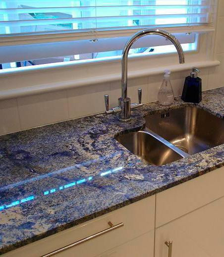 Venezia Stone Гранит Azul Bahia 20Mm