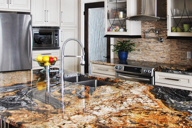 Venezia Stone Гранит Black Taurus 20Mm