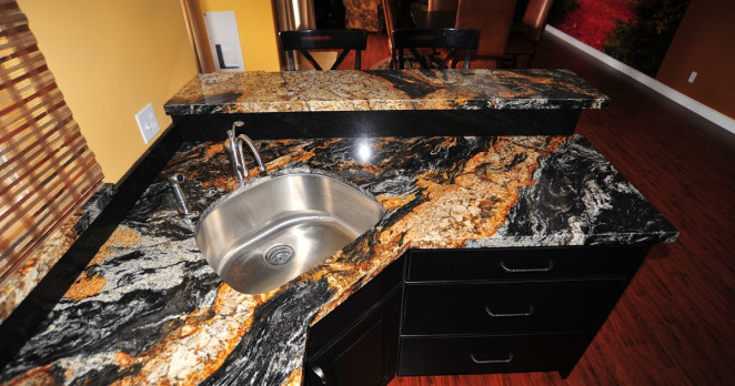 Venezia Stone Гранит Black Taurus 30Mm