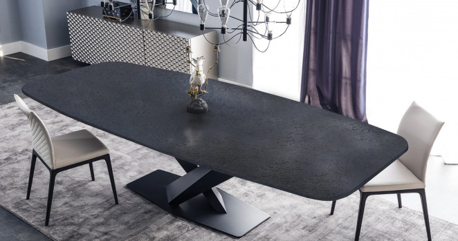 Venezia Stone Гранит Spice Black Leather 30Mm