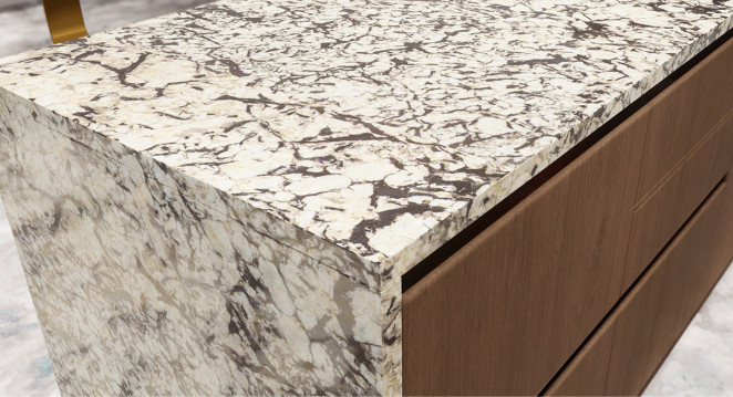 Venezia Stone Гранит Arctic Blue 20Mm