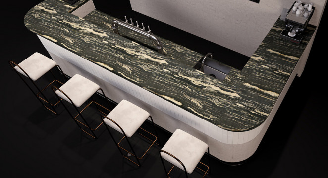 Venezia Stone Гранит Black Cosmic New 20Mm