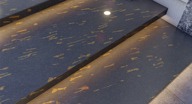 Venezia Stone Гранит Golden Starfall 20Mm
