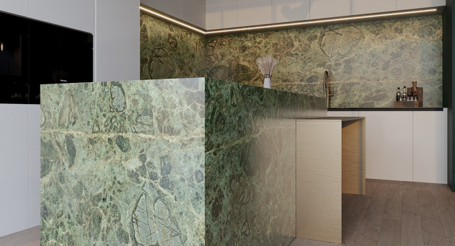Venezia Stone Гранит Green Forest 20Mm