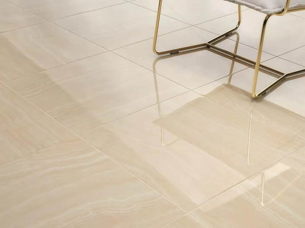 Kerama Marazzi Контарини Белый Лаппатированный Обрезной 60х60