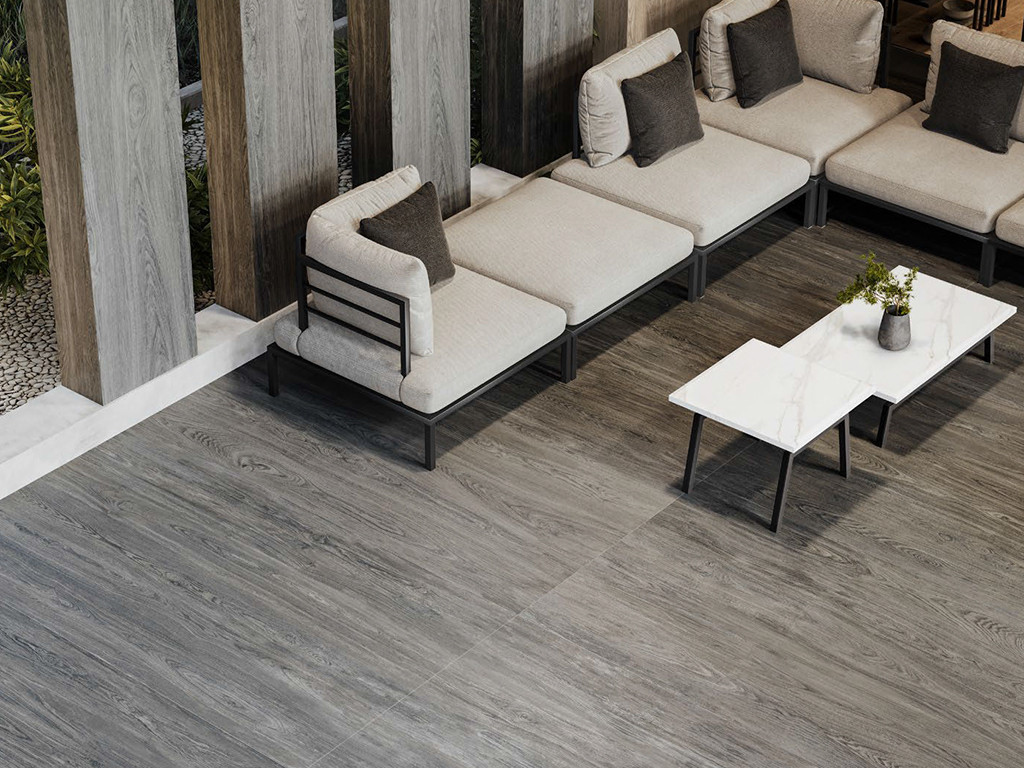 Kerama Marazzi Кредо Графитовый Обрезной 119.5x320x0.6