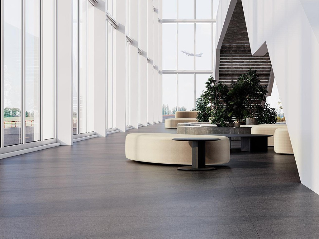 Kerama Marazzi Лавика Серый Тёмный Обрезной 119.5x320x1.1