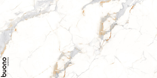 Buono Ceramica Marble Marble Aletta glossy 60x120