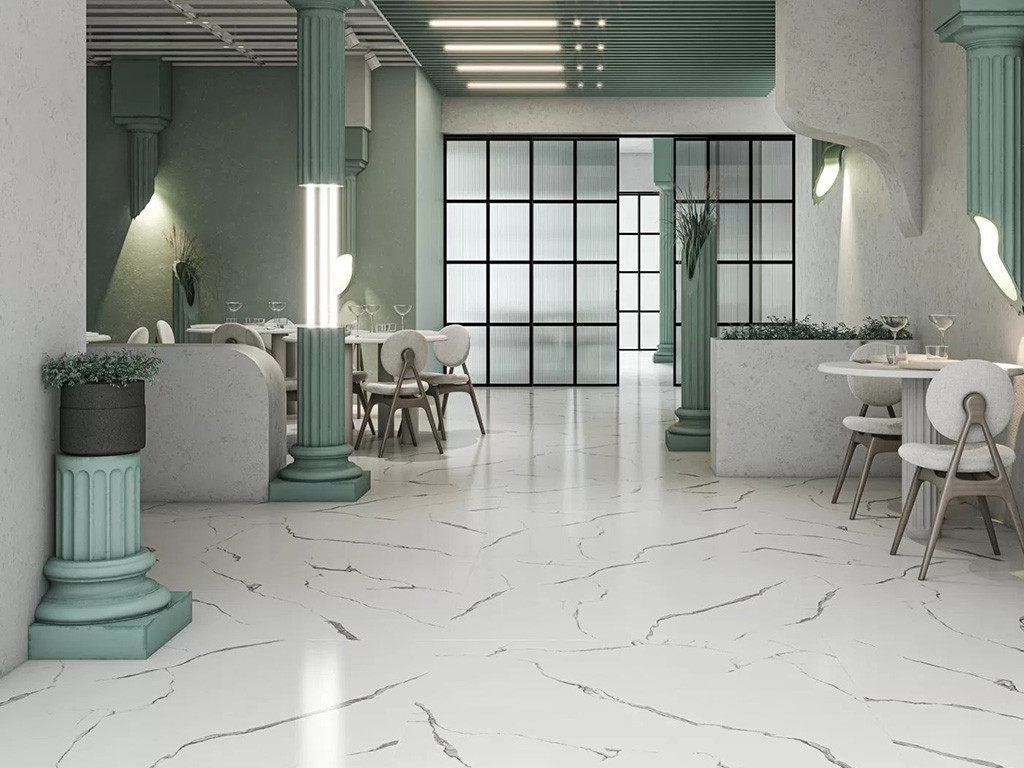 Kerama Marazzi Монте Тиберио Серый Светлый Лаппатированный Обрезной 80х80